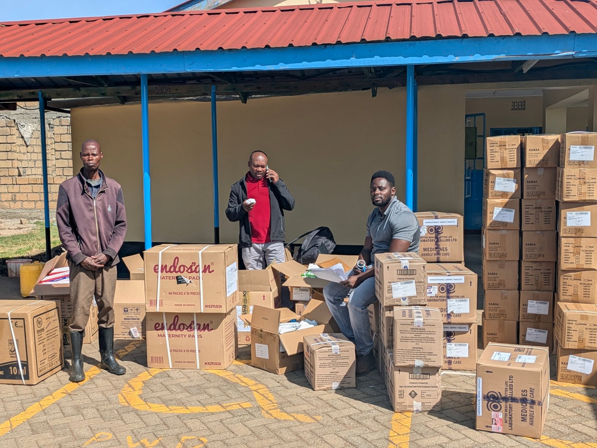 Ndanai Hospital Receives KEMSA Drug Consignment